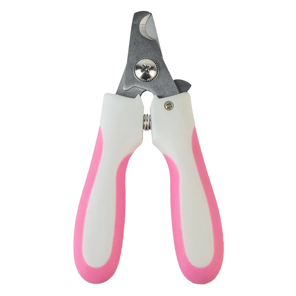 Profissional Pet Nail Clipper, Dog Cat Nail Trimmer, aço inoxidável, Labor-Saving, Conveniente Grooming Suprimentos