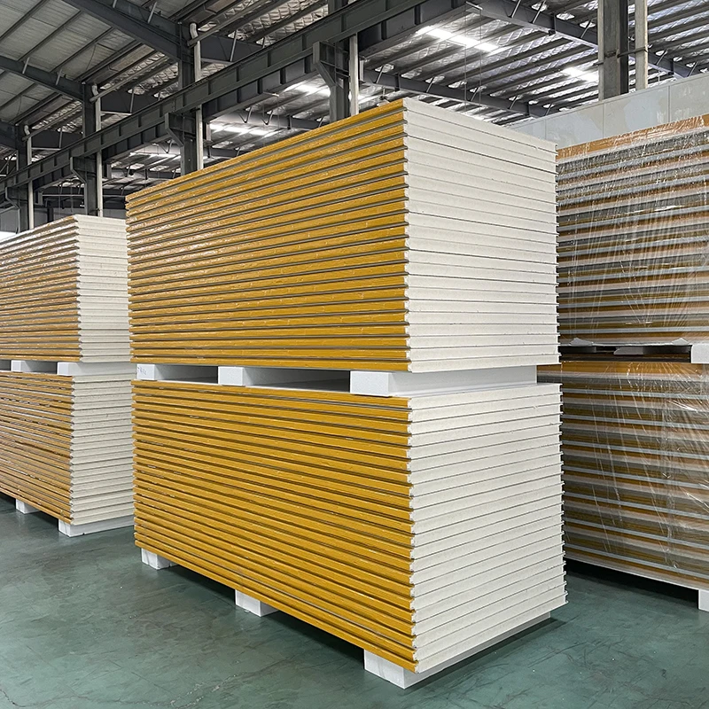 50Mm/75mm/100mm/120mm/150mm/200mm Thermal and Fire Insulation PU/PIR Building/Building Materials Roof/Wall Sandwich Panels