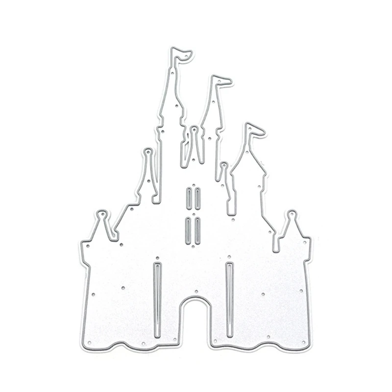 Castle Metal Cutting Dies Embossing Paper Cards Template Decor Die Cuts DIY