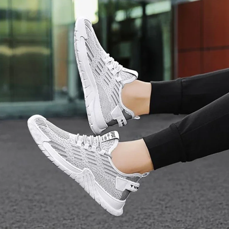 Men's Casual Sneakers Lightweight Male Shoes Breathable Sports Athletic Summer Sale On Basketball Trends 2024 Y2k Comfortable 39