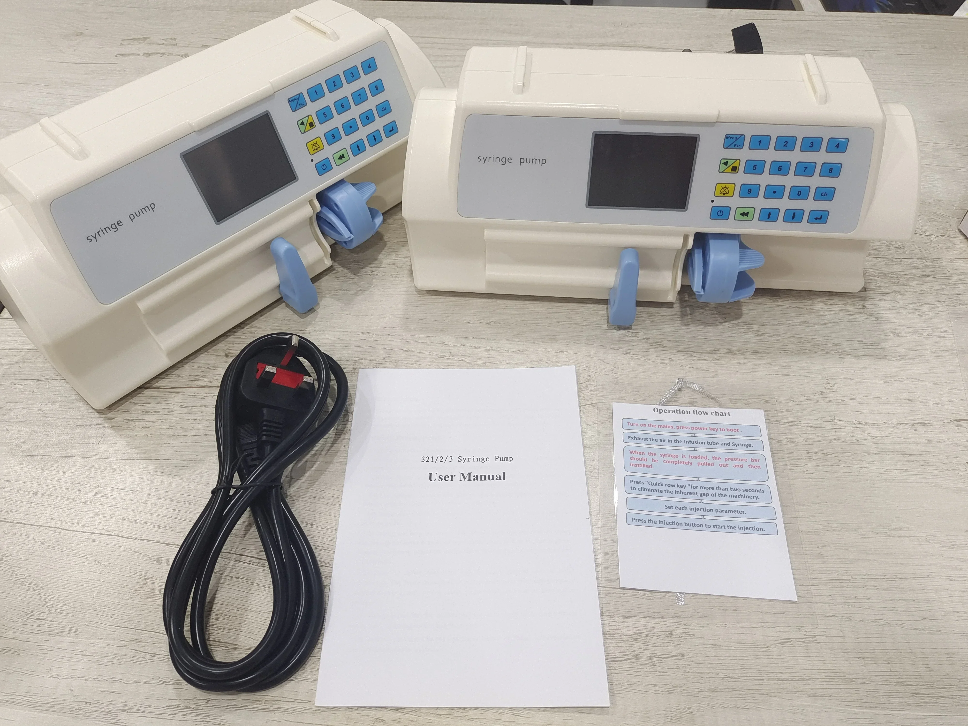 JHB-60 Syringe Pump Wireless Intelligent Precision Pump Syringe Infusion Pump Stable