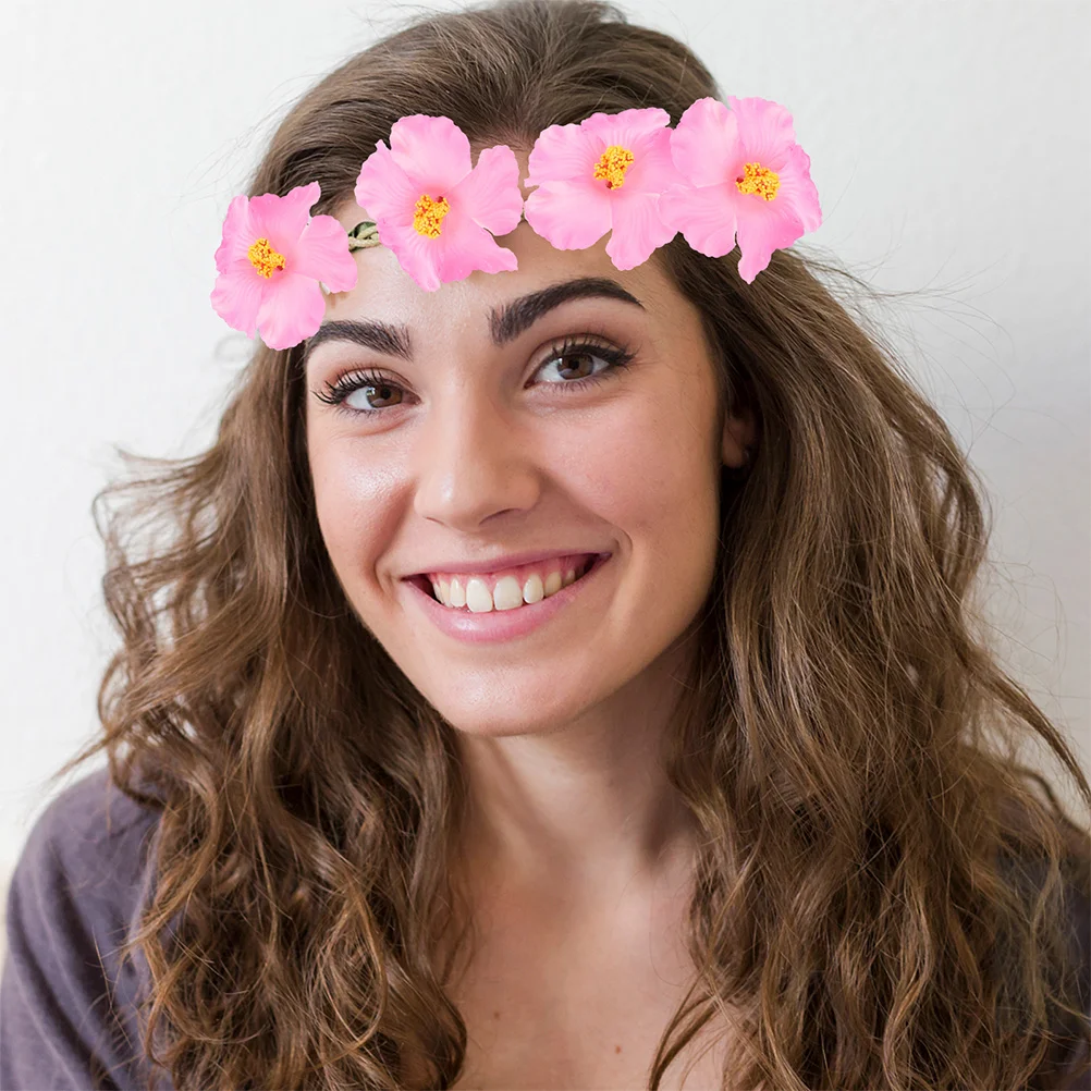 

10 Pcs Hibiscus Flowers Artificial Faux That Look Real Eva for Crafts Home Decor