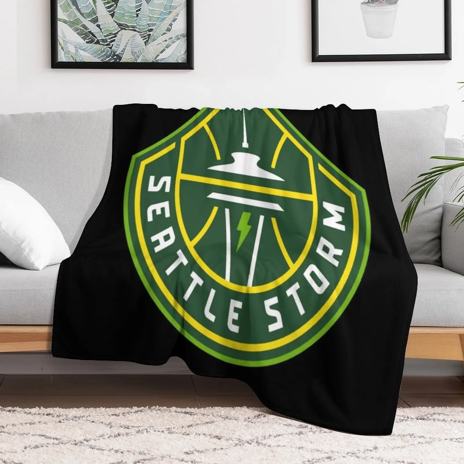 Seattle storm Throw Blanket