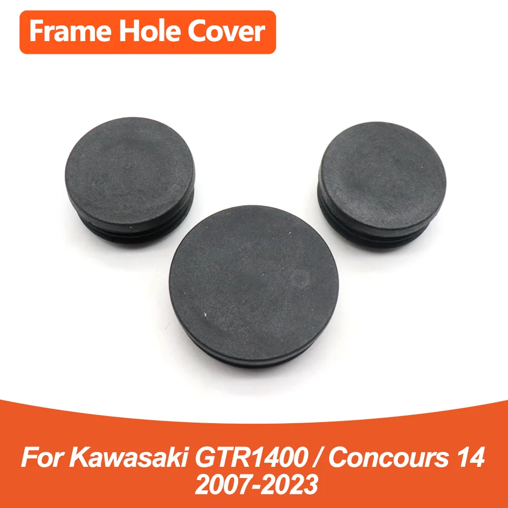 Accessoires de moto, bouchons de protection pour trous de cadre, pour Kawasaki GTR 1400 GTR1400 Concours 14 2007-2023