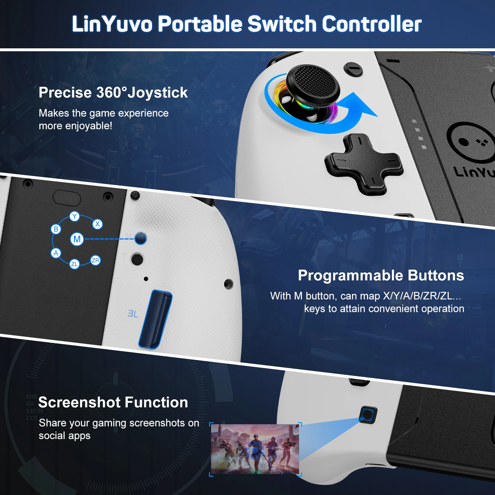 Thumbnail 4 - #50 New Wireless Game Controllers Arrivals