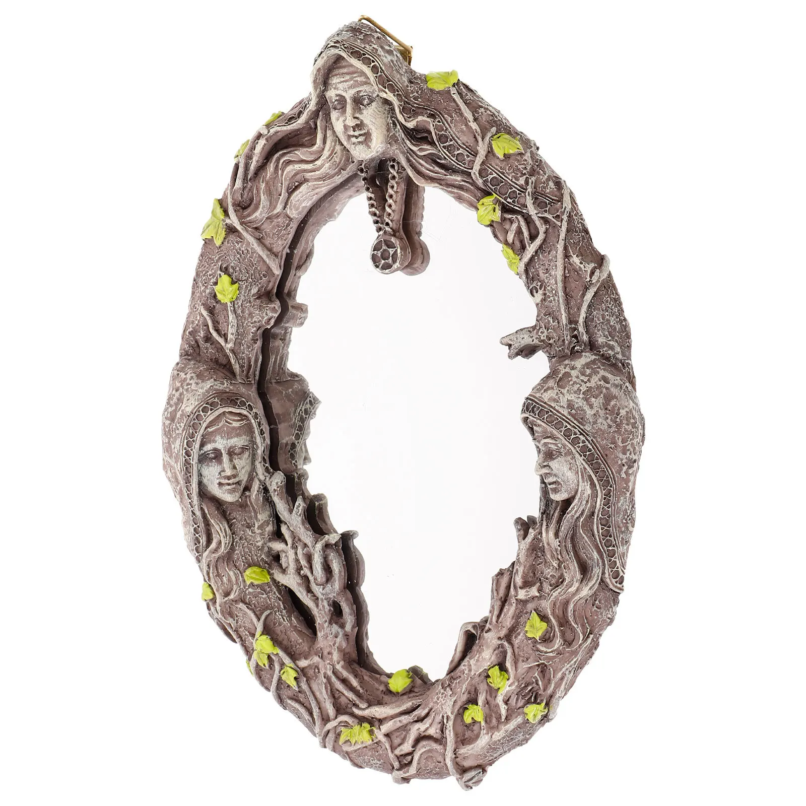 مرآة مكياج كلاسيكية لطيفة لمكتب الطاولة وخزانة الملابس وسطح عاكس شفاف ومرآة عرض لسطح المكتب لغرفة النوم #2