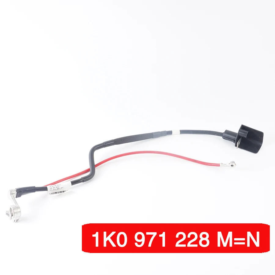 OE 1K0971228M Battery positive wire harness For SKODA Yeti Superb Caddy A3 Scirocco Passat CC Jetta/syncro Golf Plus 1K0971228N