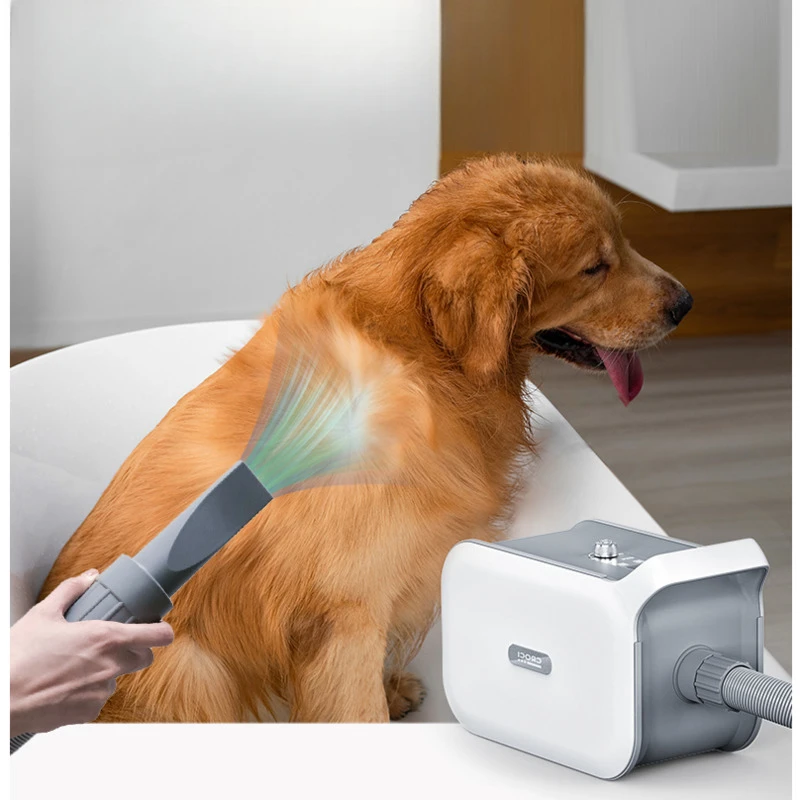 

Large Dogs Blow Dryer 9-speed Adjustment Pet Blower Intelligent Touch Hair Drying High Concentration Negative Ion Animal Dryer