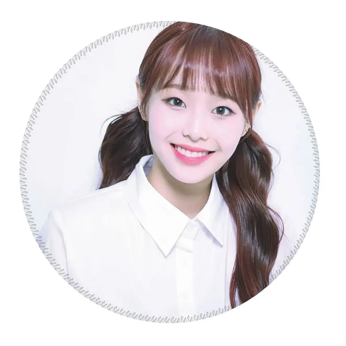 Chuu Loona Round Mouse Pad Computer Keyboard Mouse Mat Gaming PC Desk Mat Office Table Mats