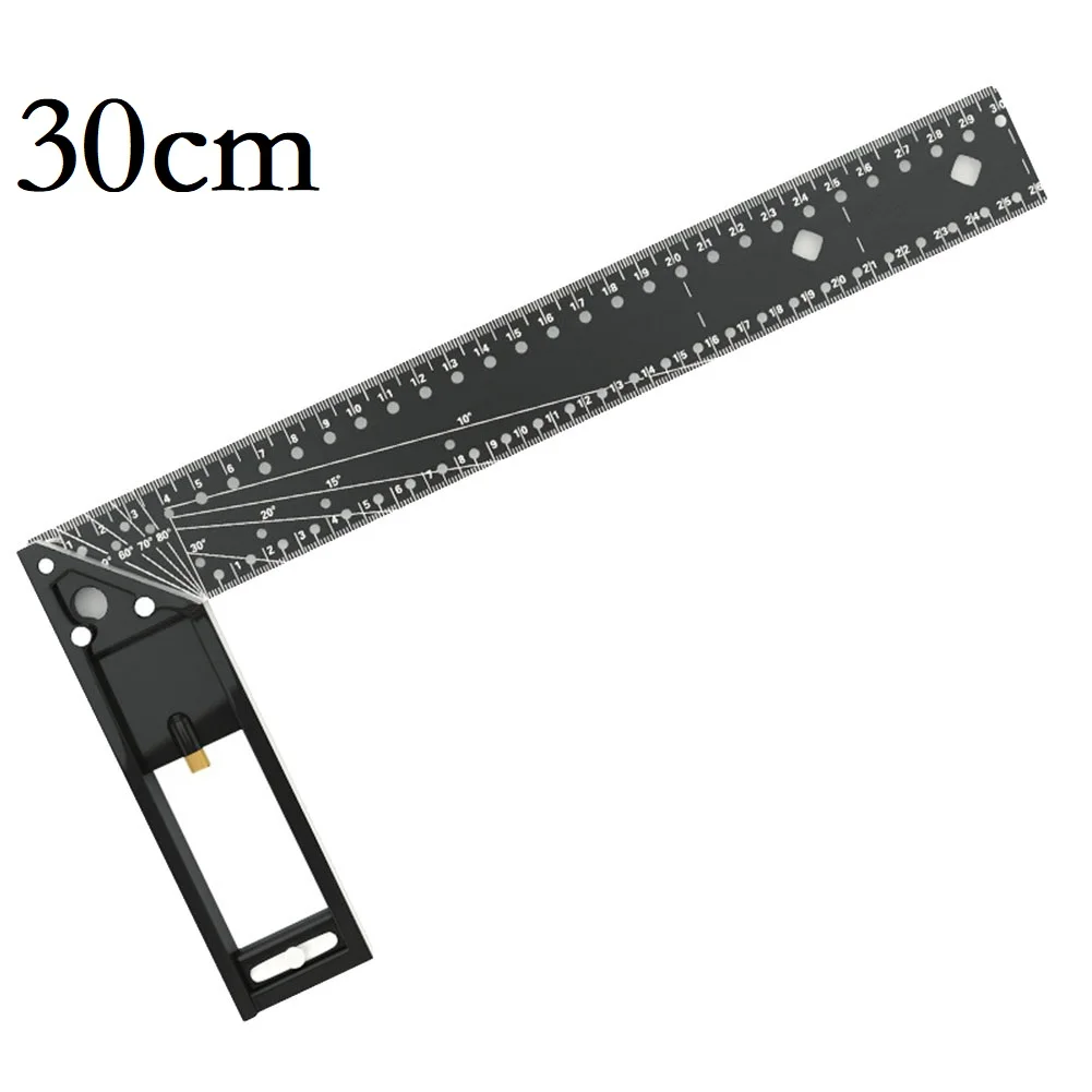 Universal Multi-Angle Precise Measuring Ruler Tool Gauge Right Angle For Drawing Instrument Parts & Accessories