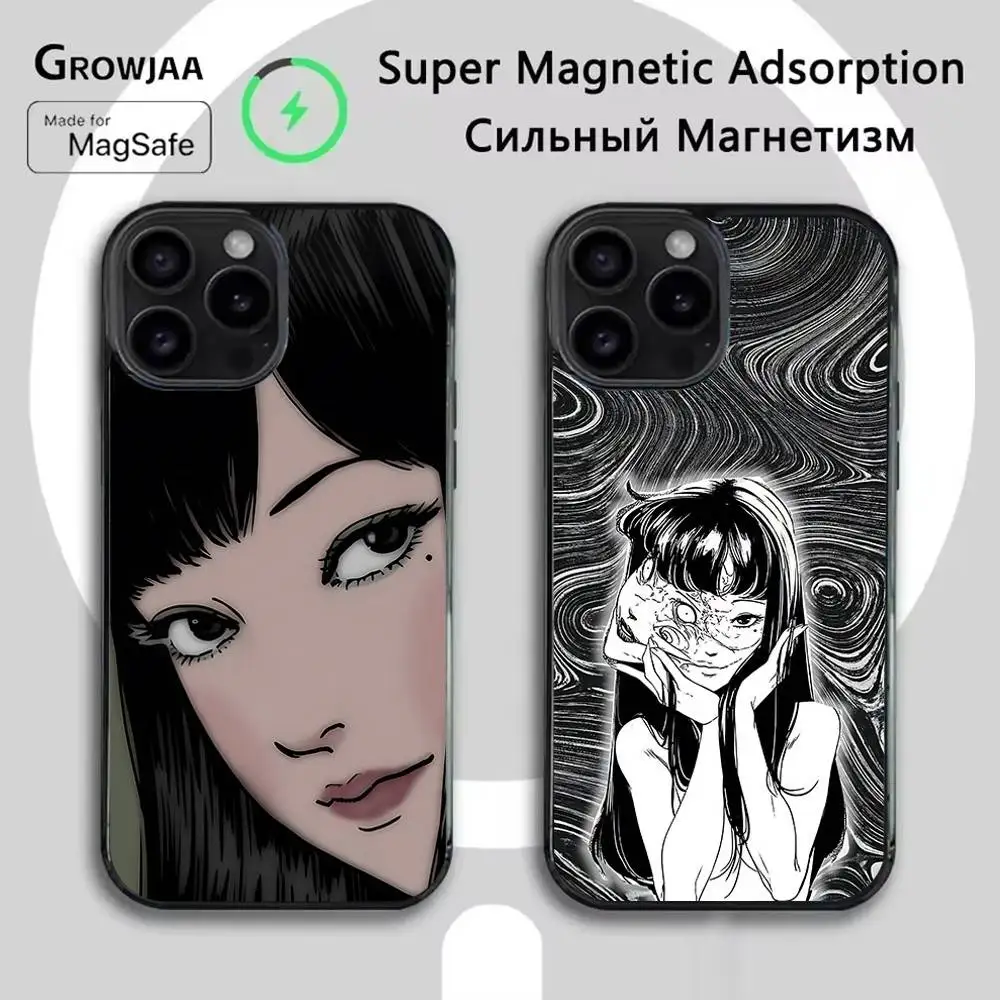 

Tomie Junji Ito Phone Case For iPhone 16e,16,15,14,13,12,11,Plus,Pro,Max,Mini Magsafe Magnetic Wireless Charging