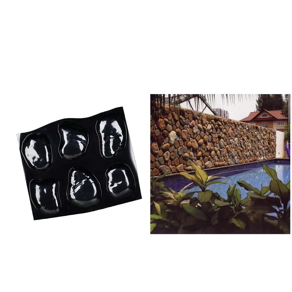 

Large Size Stepping Stones Mold Modern Plastic Concrete Mould for Decorative Garden Path DIY Decoration