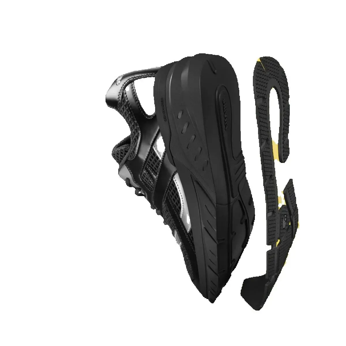 New Outdoor Fitness Shoes Mens Hiking Sneakers Mens Climbing Shoes Black Blue Athletic Hiking Shoes