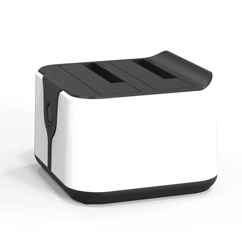 Support de disque dur USB 3.0 à double baie, pour Machine à copier mécanique SATA SSD HDD de 2.5 pouces/3,5 pouces, boîtier de disque SSD de bureau