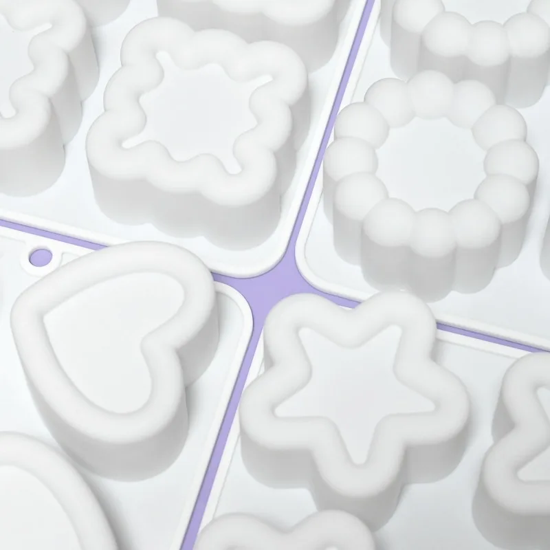 3D Love Mousse Cake Silicone Mold French Dessert Chocolate Cake Jelly Baking New Decorative Mold Kitchen Accessories