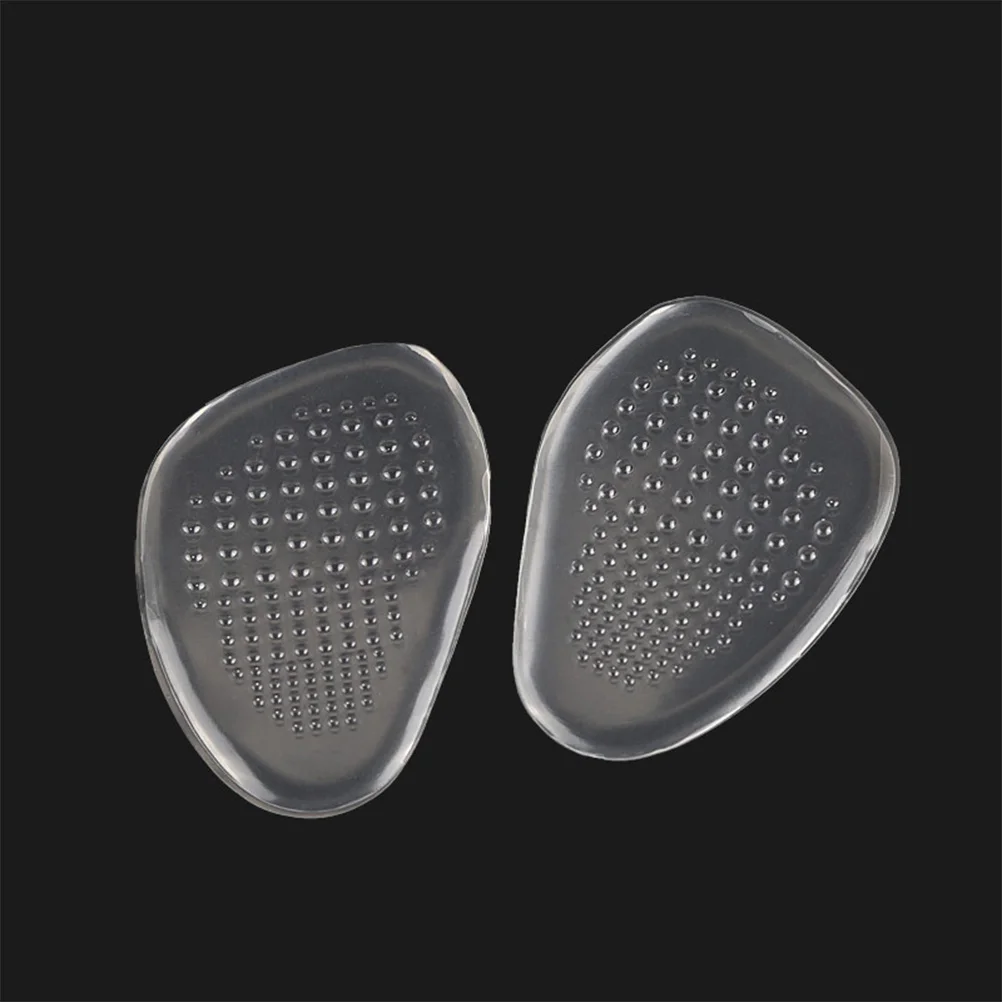 1 Pair Gel Whelping Pads GEL Forefoot Ball of Foot Massage Cushions Shoe Insoles Metatarsal Pads Women Shoe Inserts for