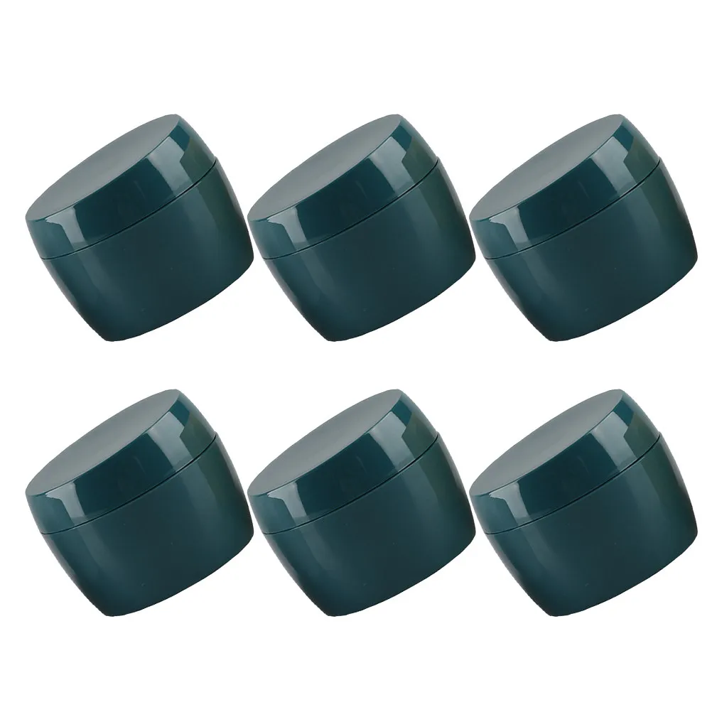 

Набор из 6 портативных баночек для путешествий: герметичные контейнеры с завинчивающейся крышкой, непротекаемые, маленькие баночки для образцов лосьона