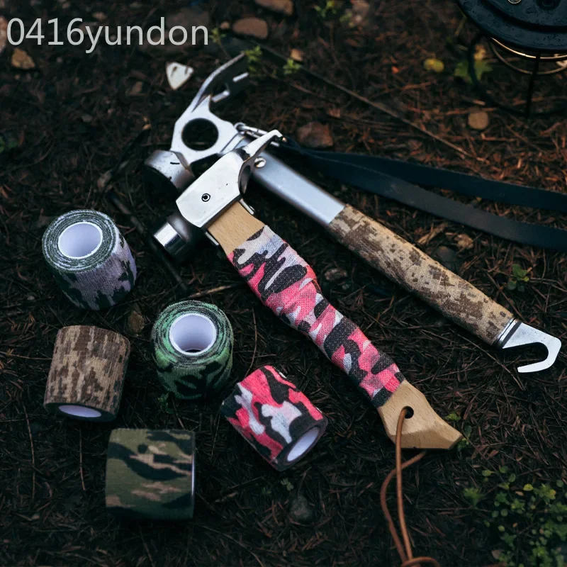 

Outdoor camouflage straps Self-viscous elastic multifunctional non-woven travel tape Telescopic protective gear