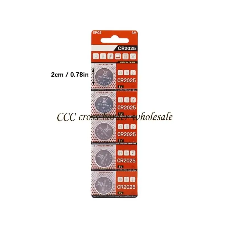 L41F CR2025 BATERIAS CÉLULAS BOTÃO 3V CR2025 BATERIAS PARA CALLULARES E MINI LUZES