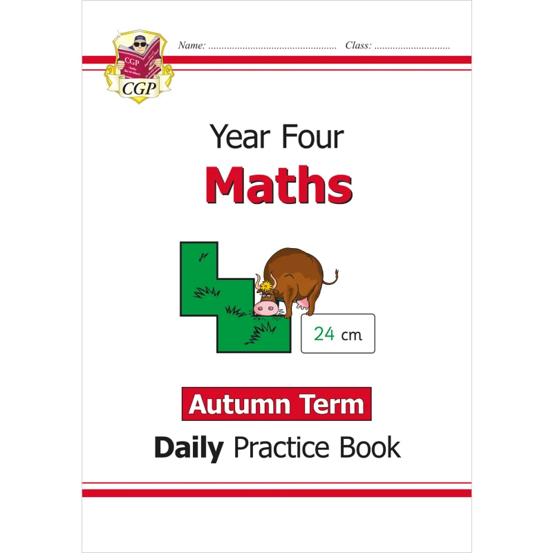 

New KS2 Maths Daily Practice Book Year 4 Autumn Term CGP Books Coordination Group Publications 9781789086522 Book