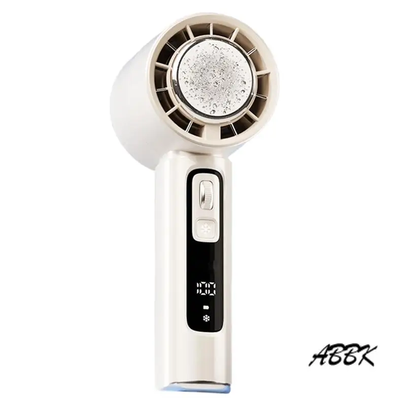 

ABBK-Мощный полупроводниковый портативный вентилятор с техникой охлаждения, 4000 мАч, перезаряжаемый через USB для улицы, портативный электрический вентилятор