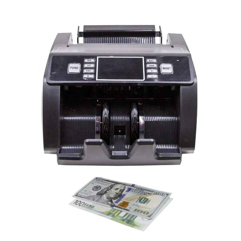 LD-90C Advanced UV Money Counting Machine LED Display Banknote Detector and Ticket Counter