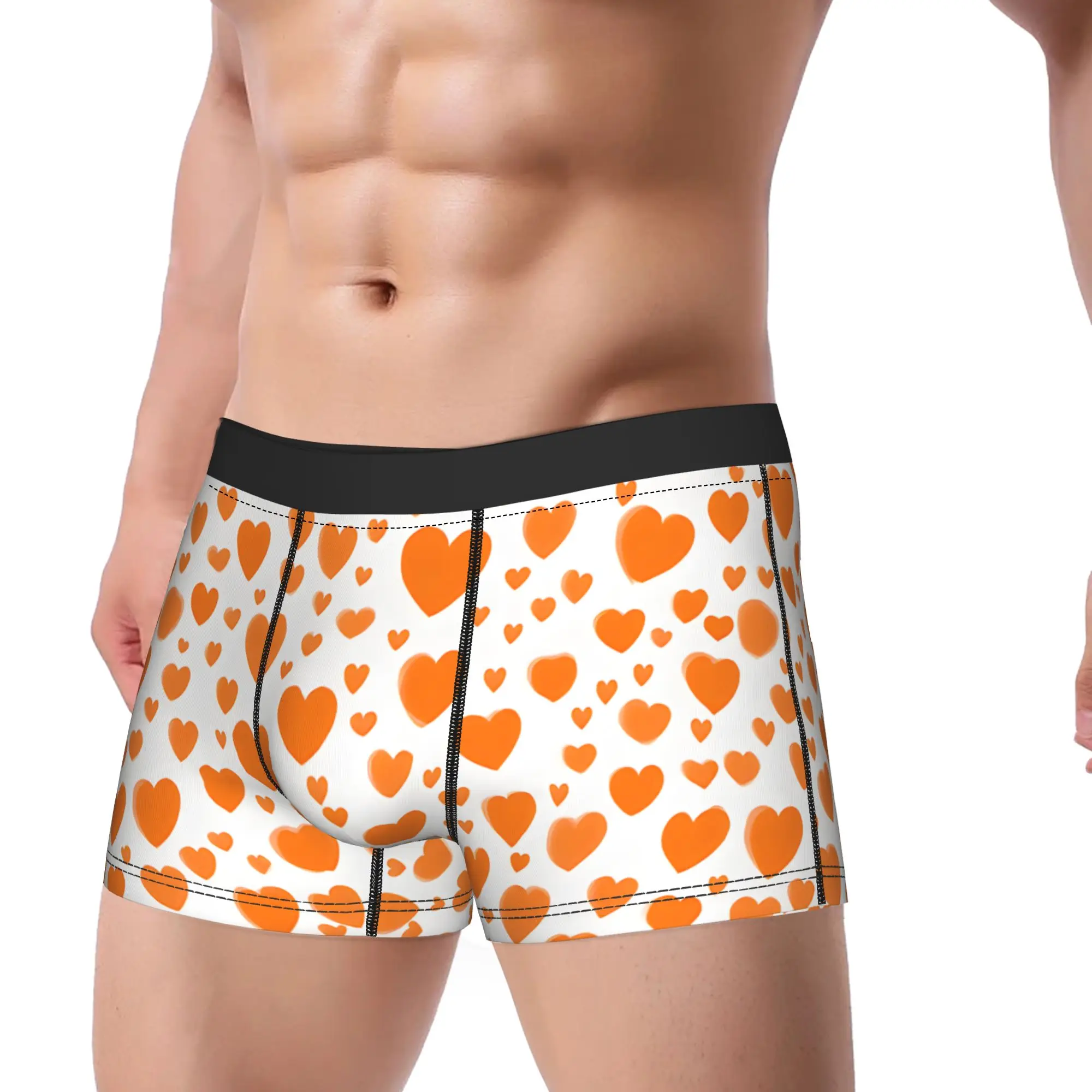 Red Heart Love Heart boyfriend Boxers Novelty Gift For Men Fun Underwear  Boxer Shorts
