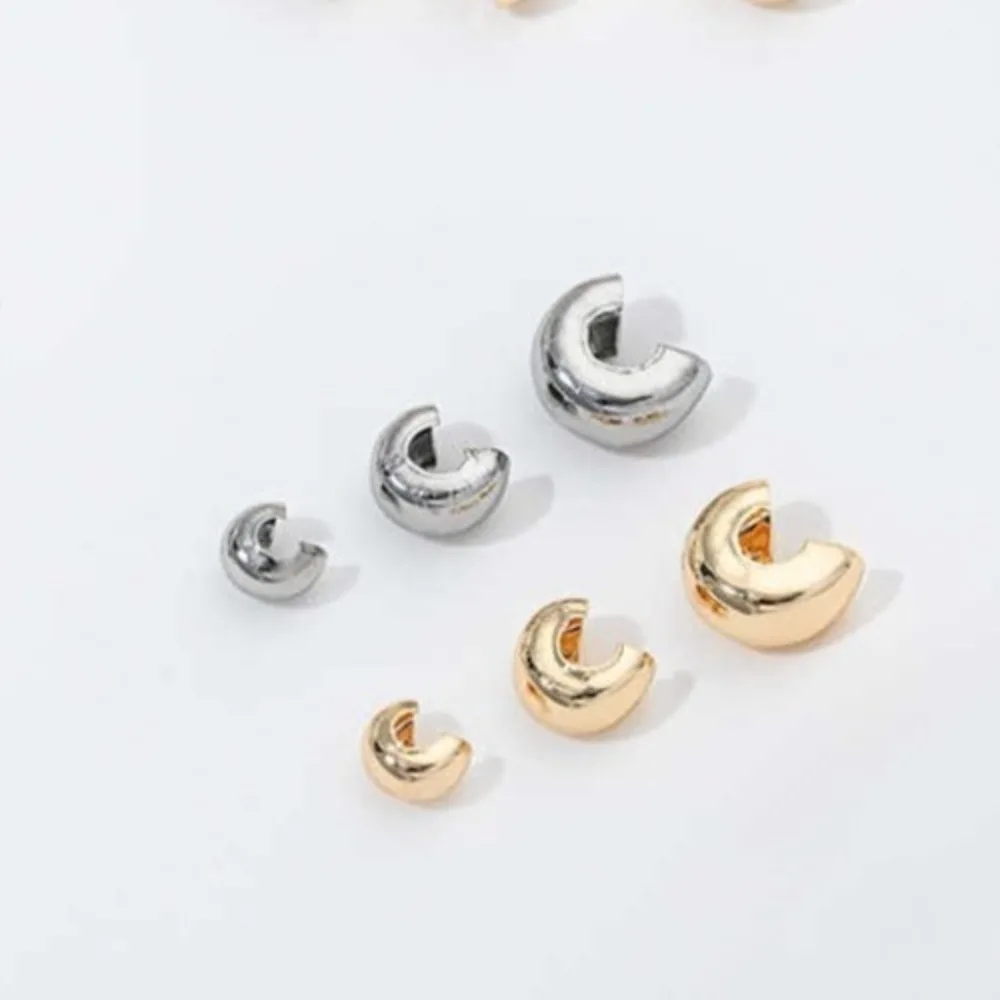 

Титановая сталь C-образный зажим Пряжка в форме полумесяца Позиционирование тыквы Пряжка из бисера DIY Оздобный материал ручной работы Аксессуары ручной работы