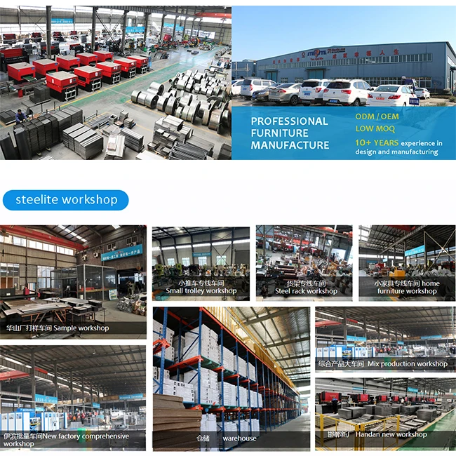 أثاث منزلي حديث خزانة ملابس معدنية ببابين مع قضيب تعليق وأرفف لغرفة النوم أو غرفة التغيير #6