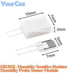 20pcs/1pc HR202 Humidity Sensor HR202L Humidity sensitive Resisitor Resistance for Temperature and Humidity Display Meters