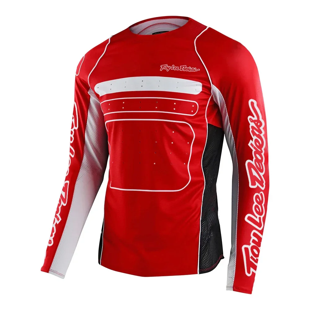 Off Road Motocross Jersey, Cycling, DH Moto, MTB, MX Downhill, Mountain Jersey, New, 2023