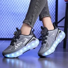 

Новые четырехколесные роликовые коньки из ледяного шелка с подсветкой для улицы, детские кроссовки, детская обувь для девочек