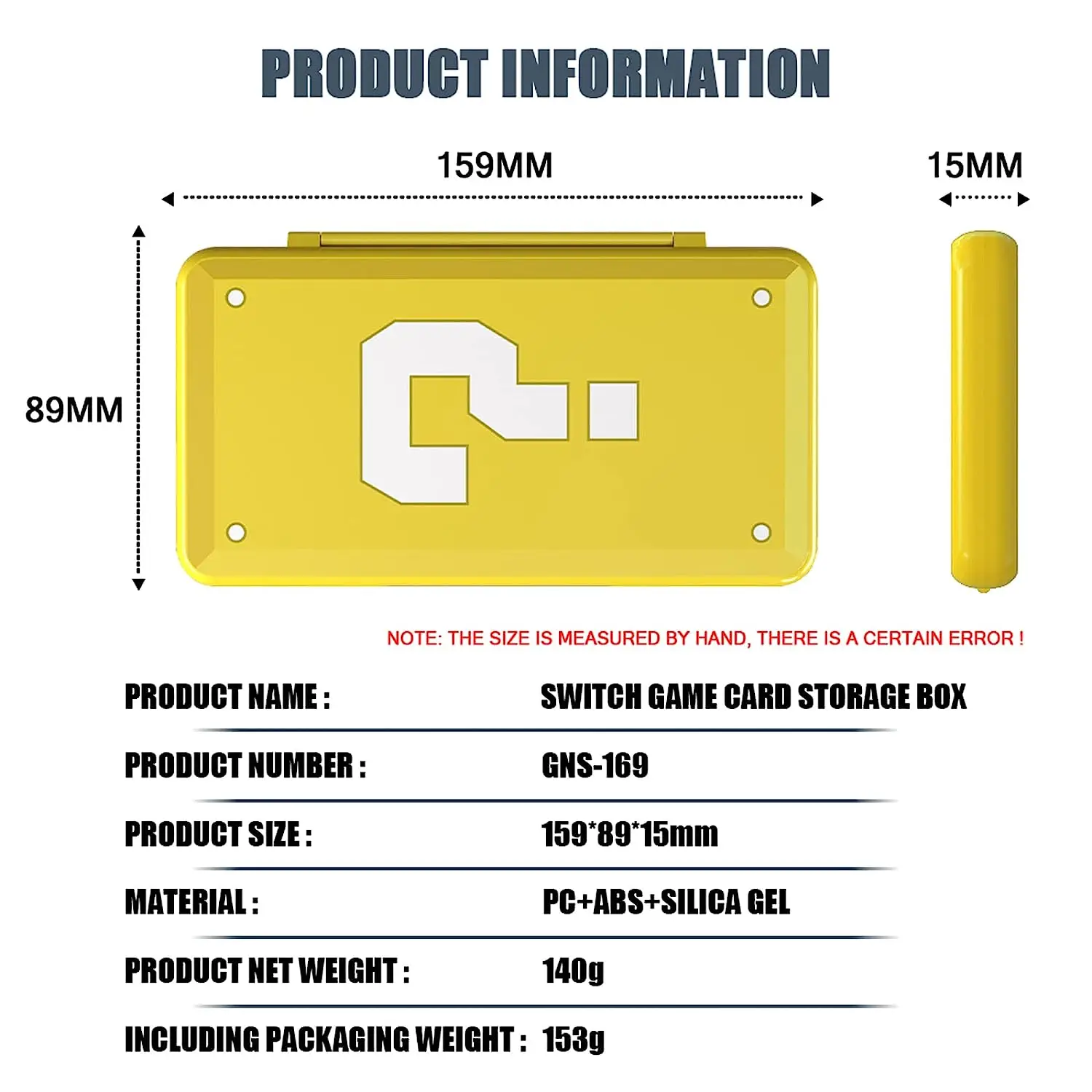 Ns Switch Oled Game Card Storage Box Hard Shell Protective 24 Game Cards Holder Case for Nintendo Switch Lite Travel Accessories