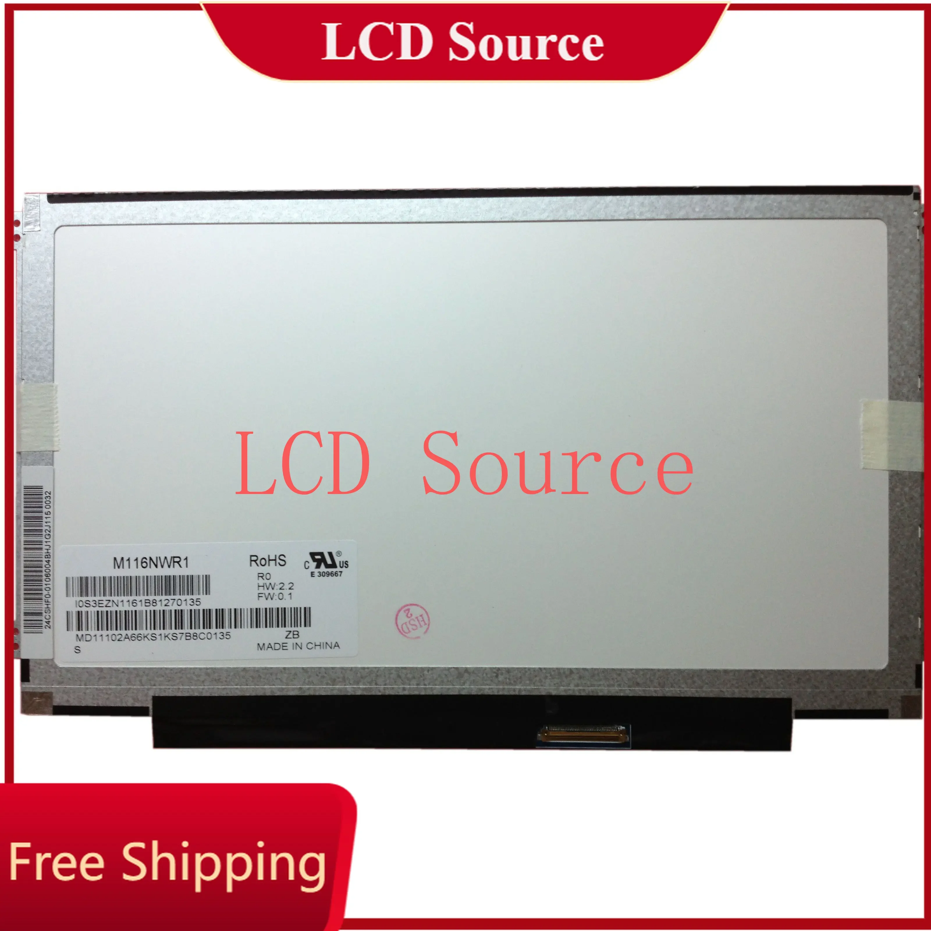 M116NWR1 R0 R3 R4 fit N116BGE-LB1 N116BGE-L41 B116XW01 V.0 LP116WH2 LTN116AT06 LCD