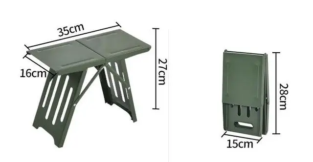 كرسي محمول صغير قابل للطي للتخييم من الفولاذ لأداة التنزه في الصيد في الهواء الطلق