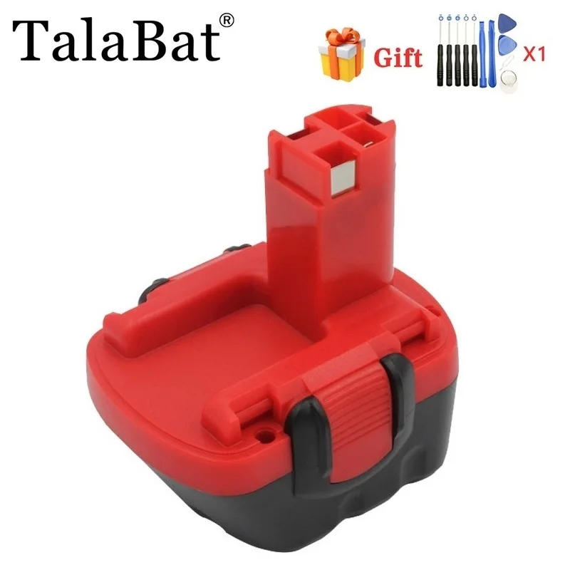 

12V 2500mAh Rechargeable Battery For Bosch 12V Drill Battery GSR 12 VE-2 BAT049 BAT139 BAT046 BAT043 BAT045 BTA120 26073 35430