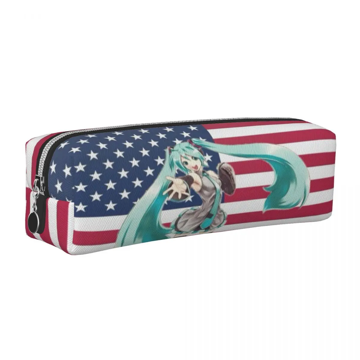 

Пенал Hatsune Miku, коробка для ручек, сумка для студентов, большая вместимость, школьная косметичка, пенал