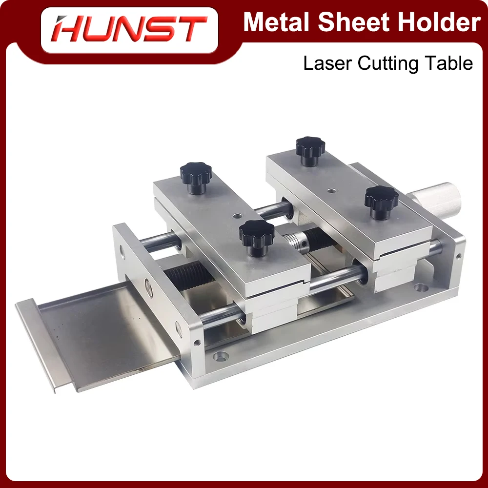 

HUNST Clamping Table For Laser Marking, Cutting And Engraving Machines, Gold And Silver Metal Clamping Table Thin Foil