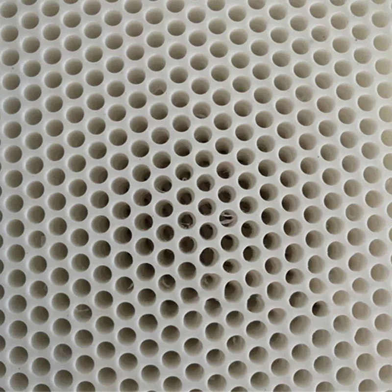 8mm-10mm thickness White PP PE PVC wear-resistant slot round hole perforated plastic sheet with holes customized For Filters