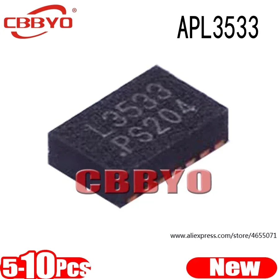 (5-10piece) 100% New APL3533QBI-TRG APL3533QBI APL3533 L3533 QFN-14 Chipset