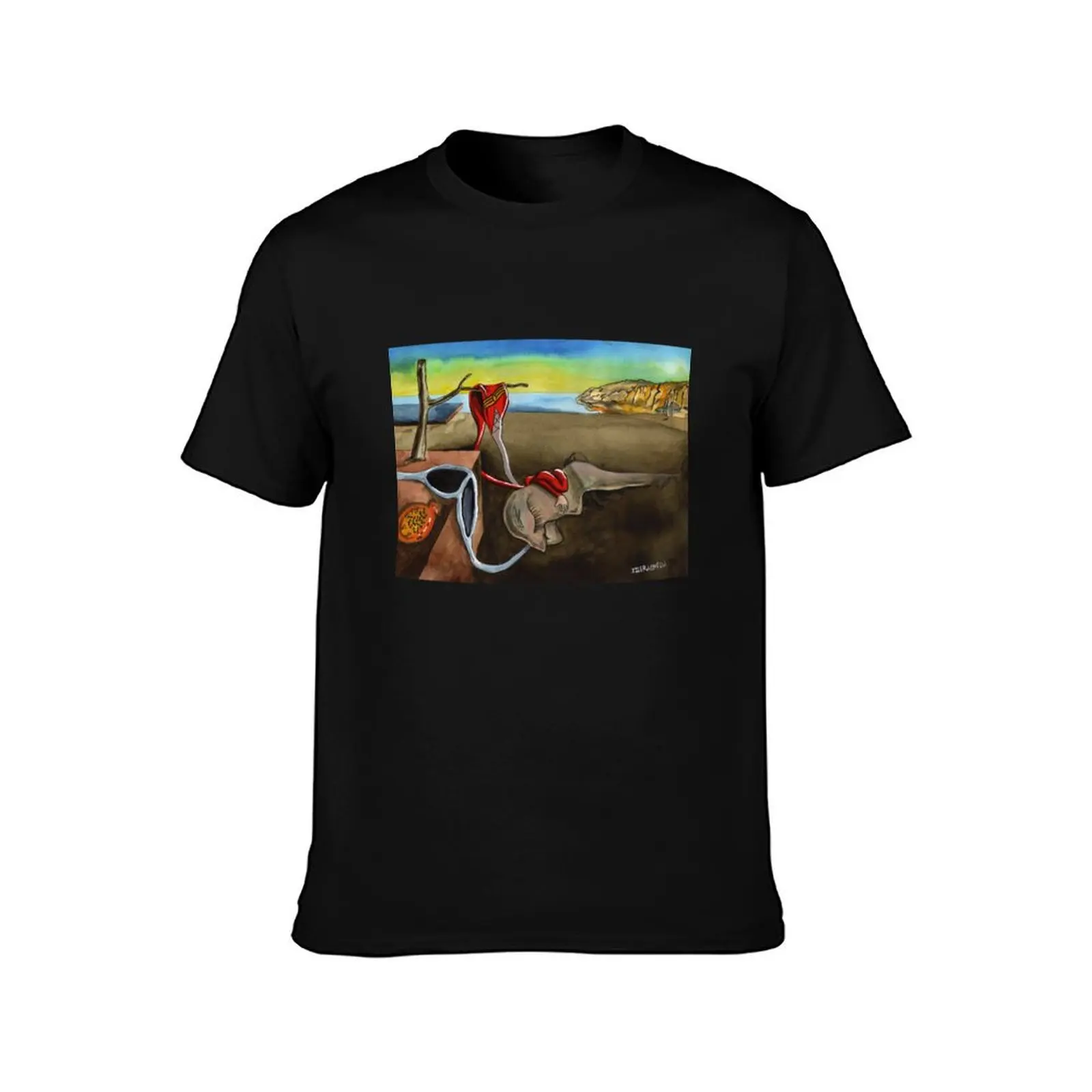 Persistance of Plastic Tee T-Shirt Worker Basic Short Sleeve Tee T-Shirt
