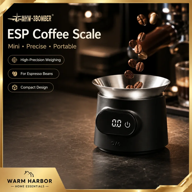 Mhw-3bomber Esp Electronic Espresso Scale Mini High Precision Coffee Scale Precise Bean Weighing Machine With Timer For Barista