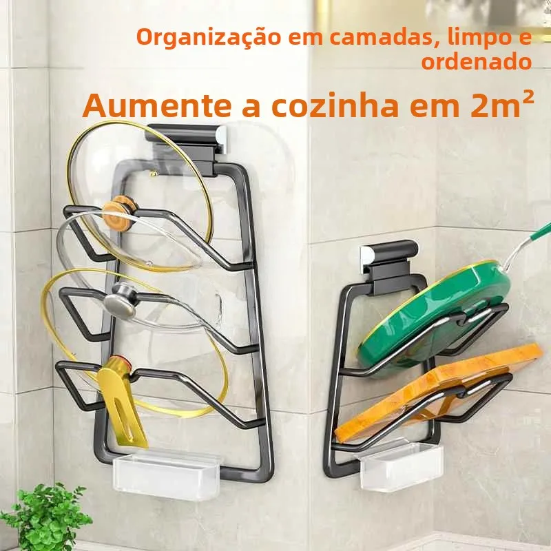 punch-free-wall-mounted-kitchen-storage-rack-pot-lid-holder-cutting-board-stand-aluminum-alloy-cooking-accessories-organizer