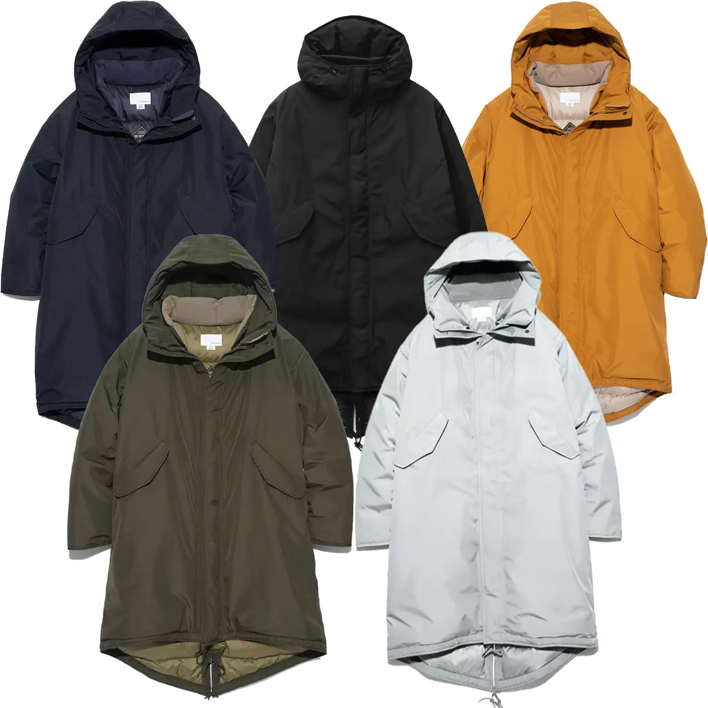 

Nanamica Long Long Full Press Glue Jacket Coat