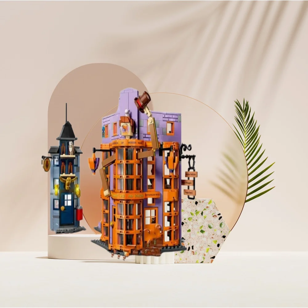 

Конструктор-модель «Классическая магия Уизли 2026»: креативный набор для творчества, подарок на день рождения для мужчин и женщин