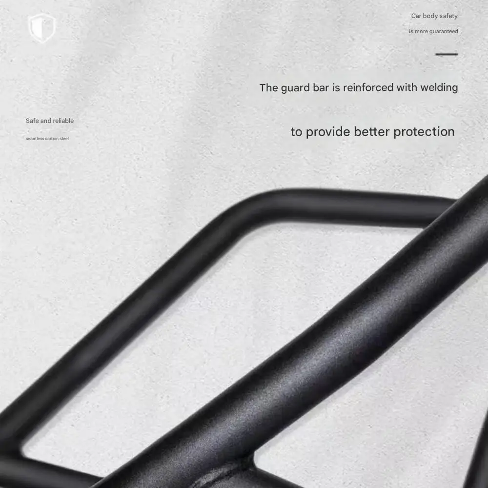 FOR HAOJUE UFD125 HJ125T-51 Direct Bolt-On Bumper Guard Anti-Collision Frame No Drilling Required for Motorcycle Safety