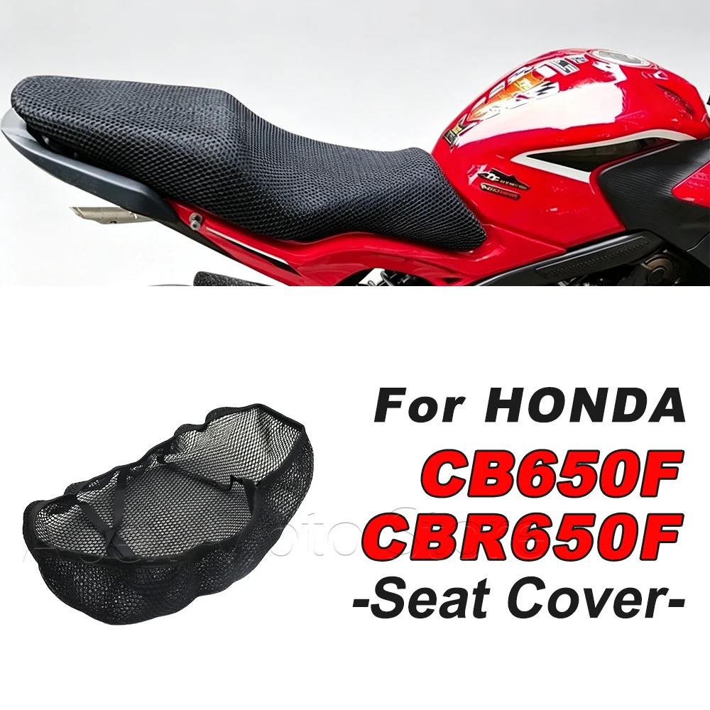 For Honda CB650F CBR650F CB CBR 650 F Motorcycle Accessories Seat Cover Seat Non-Slip Breathable Heat Insulation Protect Cushion