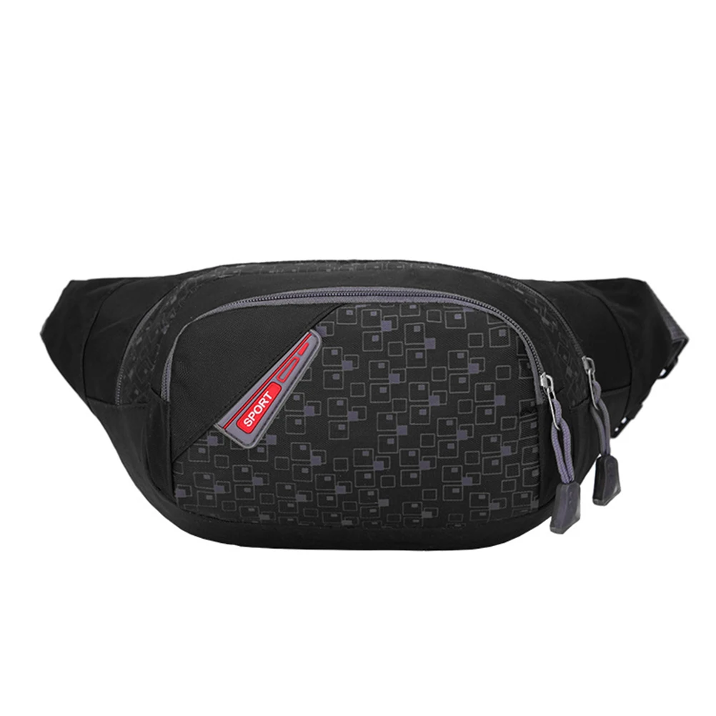 

Waist Bag Waterproof Fanny Pack Running Pouch Premium Nylon Men Women Travel Bum Bag Adjustable Strap Messenger Bags