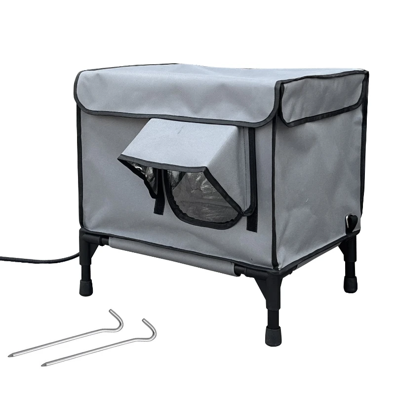 

Outdoor Heating and Insulation Cat Bed Foldable Temperature Control Cat Cage Comfortable Cat Delivery Room Waterproof Pets Tent