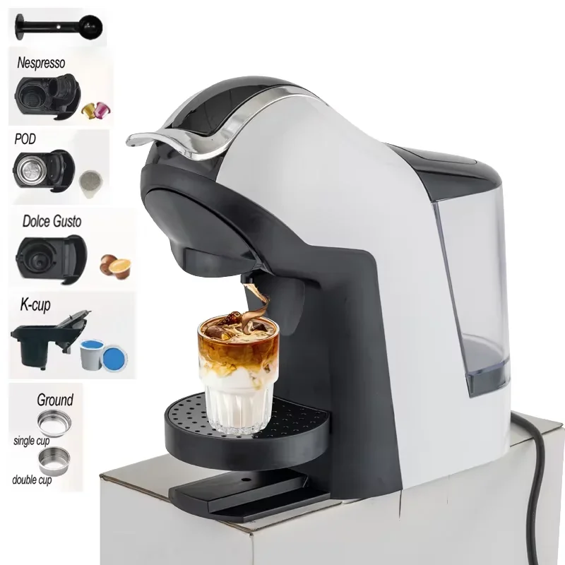 Multi-function Automatic Capsule Coffee Machine Espresso Universal N Version DG Version Powder Version